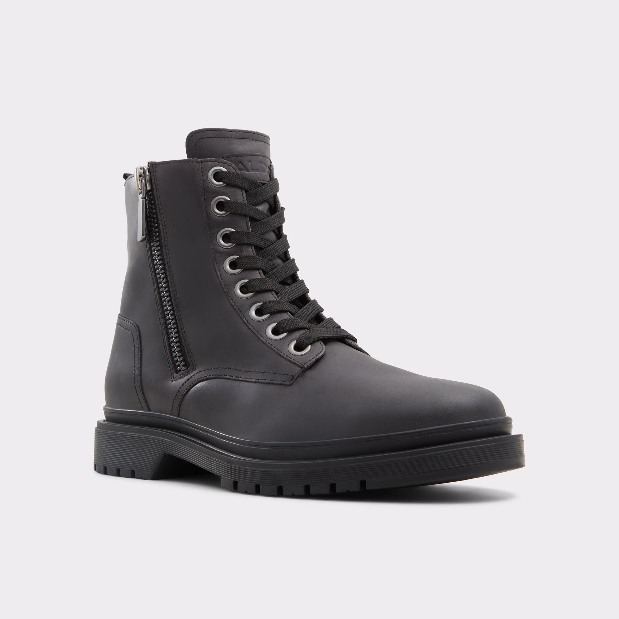 Lug sole Roby Open Black Men's Lace-up boots - Lace-up boot