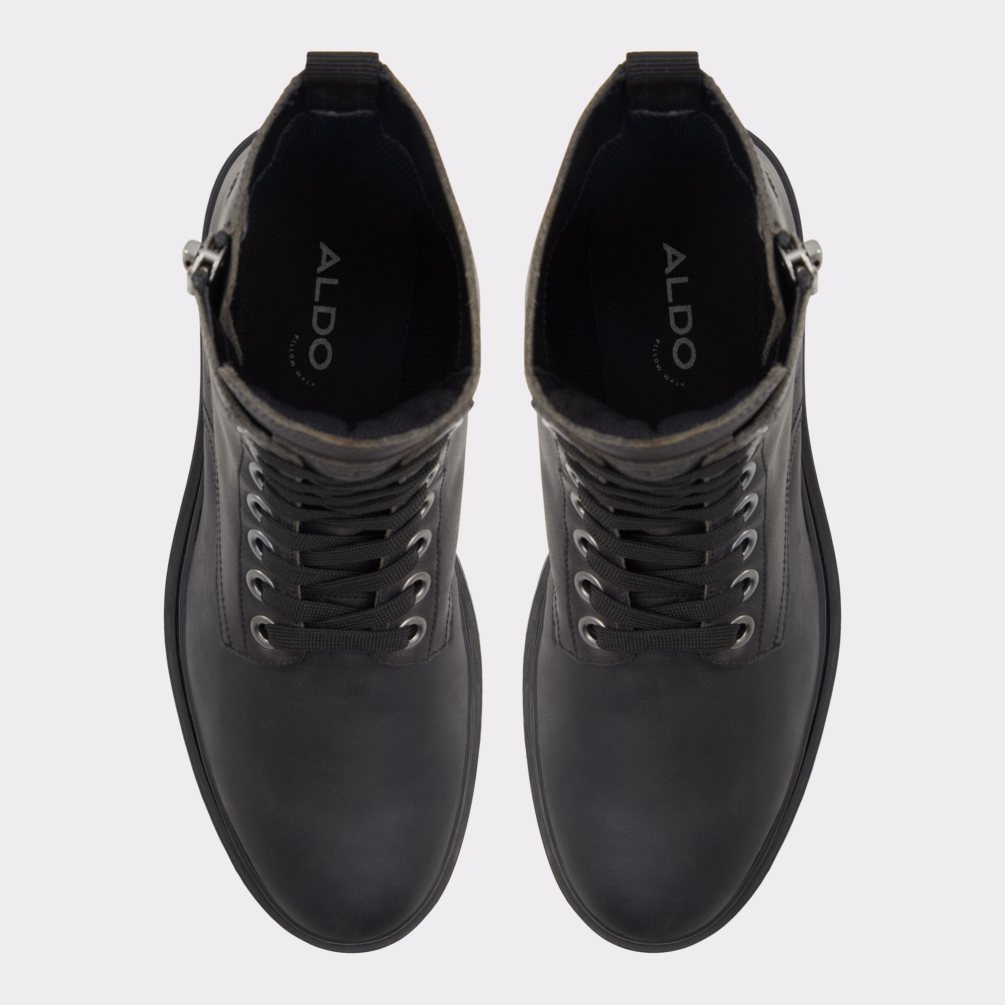 Lug sole Roby Open Black Men's Lace-up boots - Lace-up boot