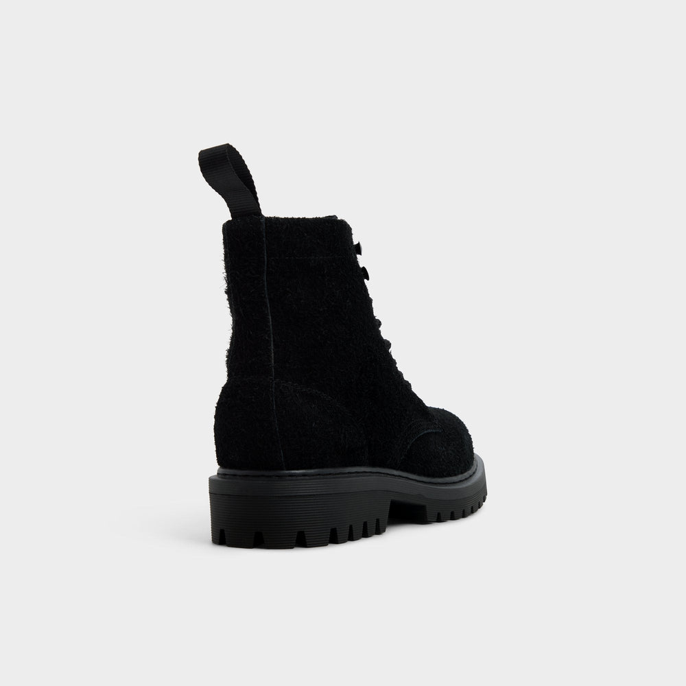Doublezero in Black - Combat boot Lug sole