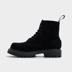 Doublezero in Black - Combat boot Lug sole
