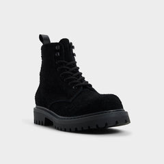 Doublezero in Black - Combat boot Lug sole