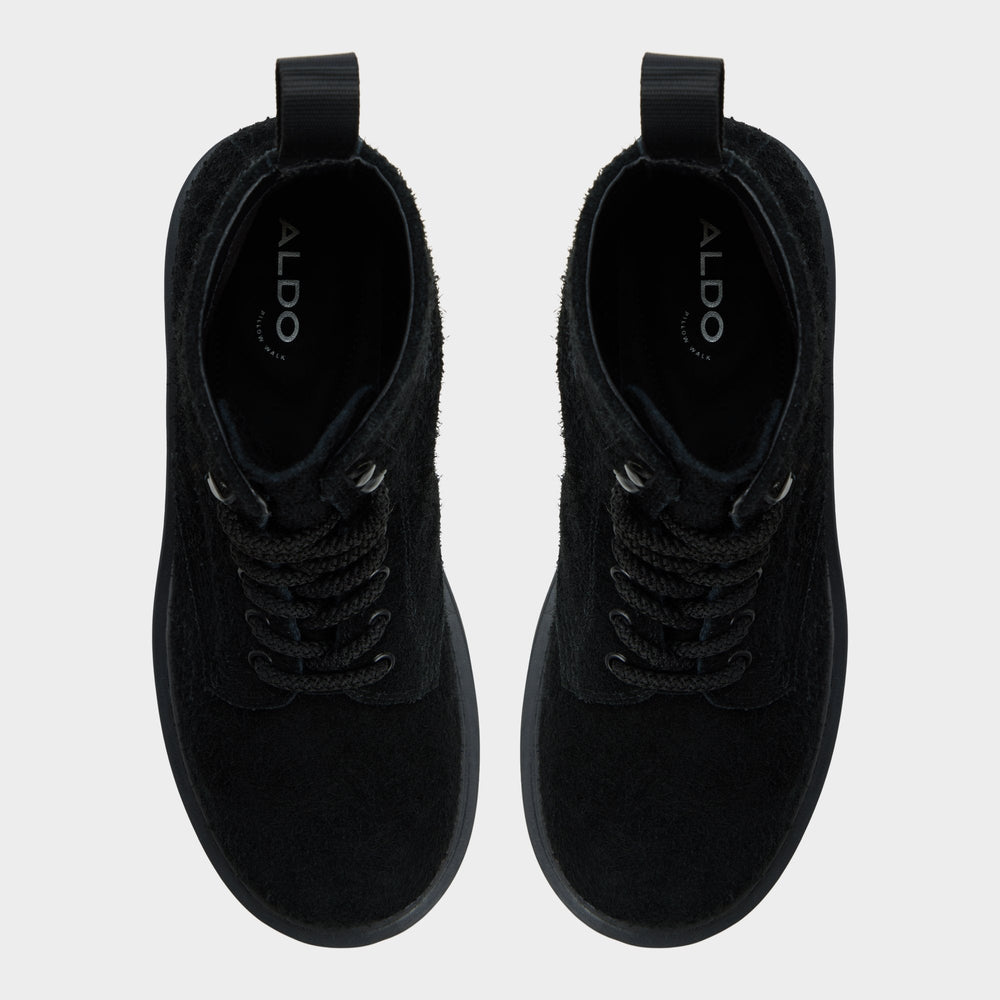 Doublezero in Black - Combat boot Lug sole