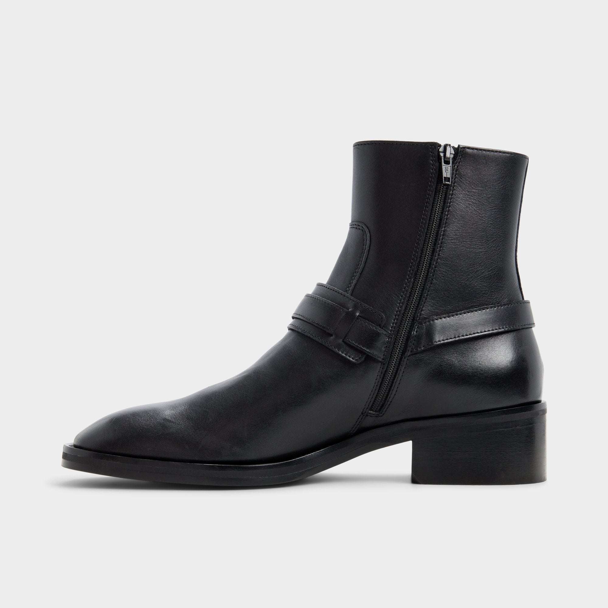 Block heel Marcos in Black - Ankle boot
