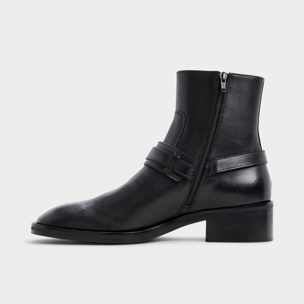 Block heel Marcos in Black - Ankle boot