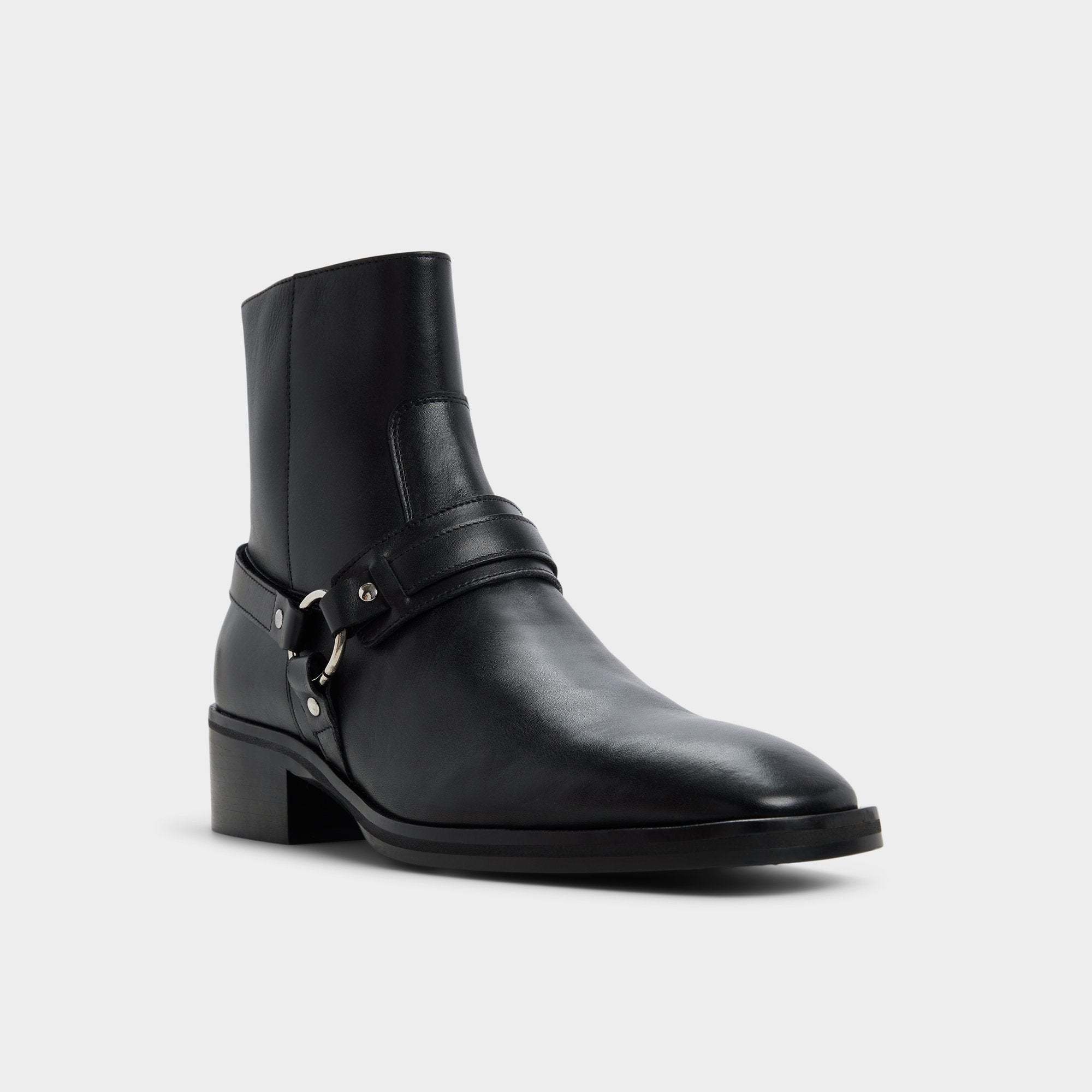 Block heel Marcos in Black - Ankle boot