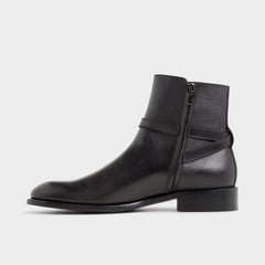 Visco in Open Black - Ankle boot