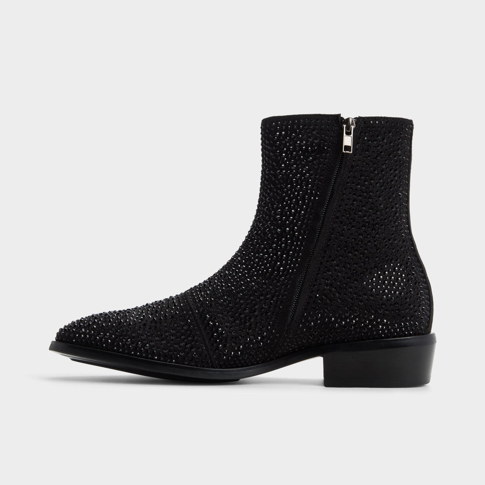 Amur in Black Combo - Ankle boot