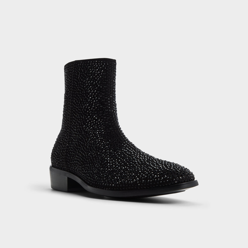 Amur in Black Combo - Ankle boot