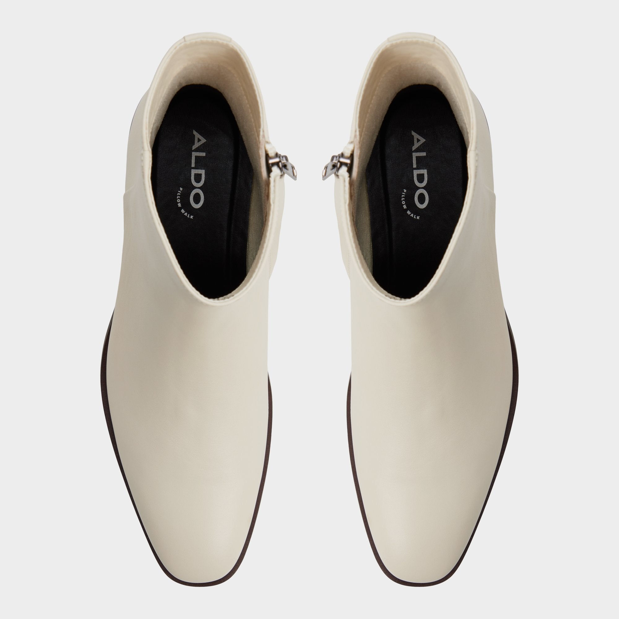 Amur in White Bone - Ankle boot