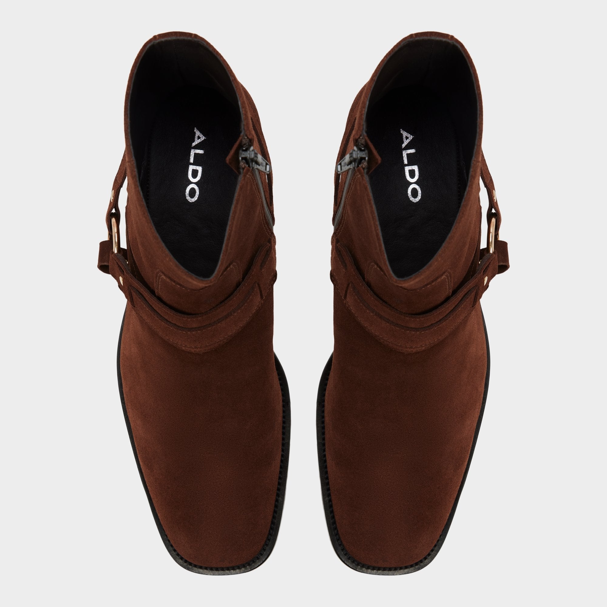 Marcos in Dark Brown - Ankle boot Block heel