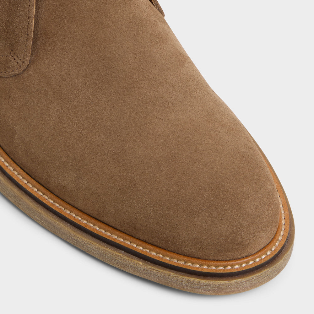 Jefrey Dark Brown Leather Suede Men's Chukka boots - Chukka boot