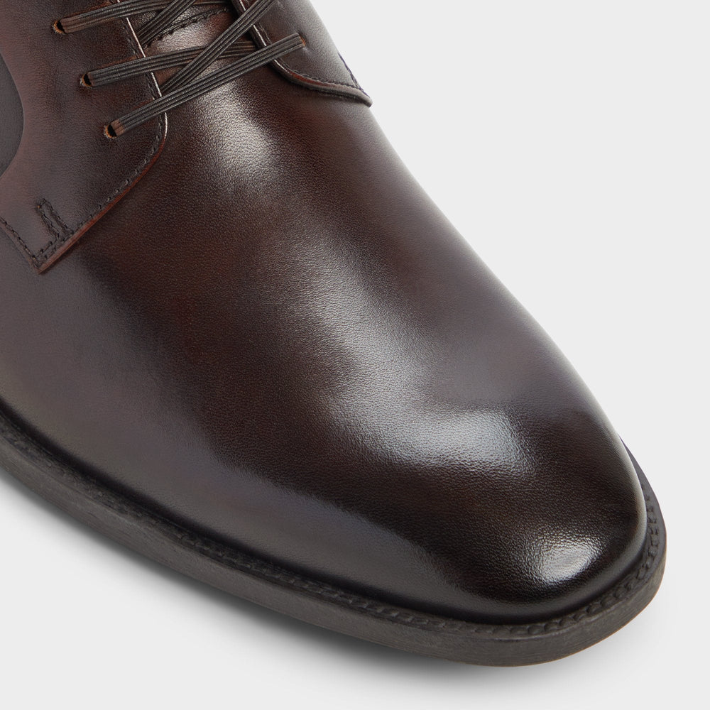 Teodoro Medium Brown Men's Dress Shoes - Derby shoe