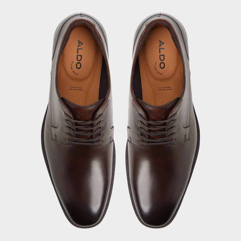 Teodoro Medium Brown Men's Dress Shoes - Derby shoe