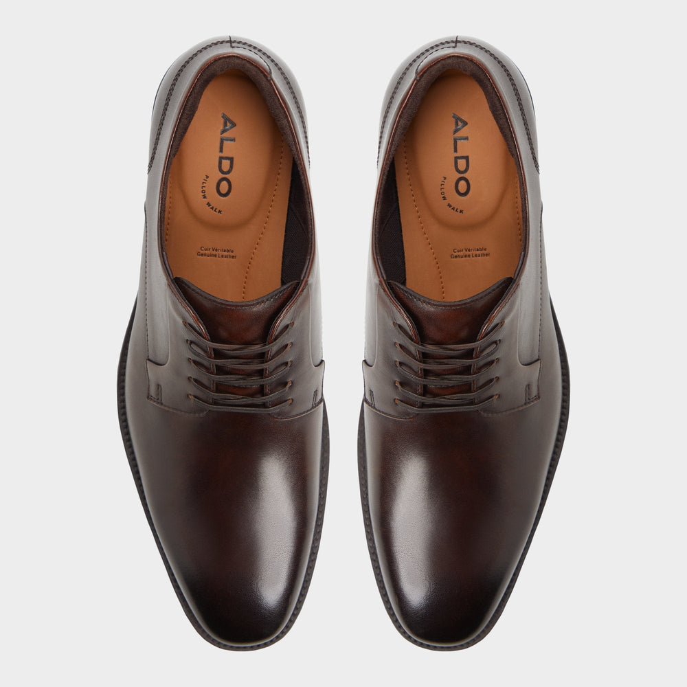 Teodoro Medium Brown Men's Dress Shoes - Derby shoe
