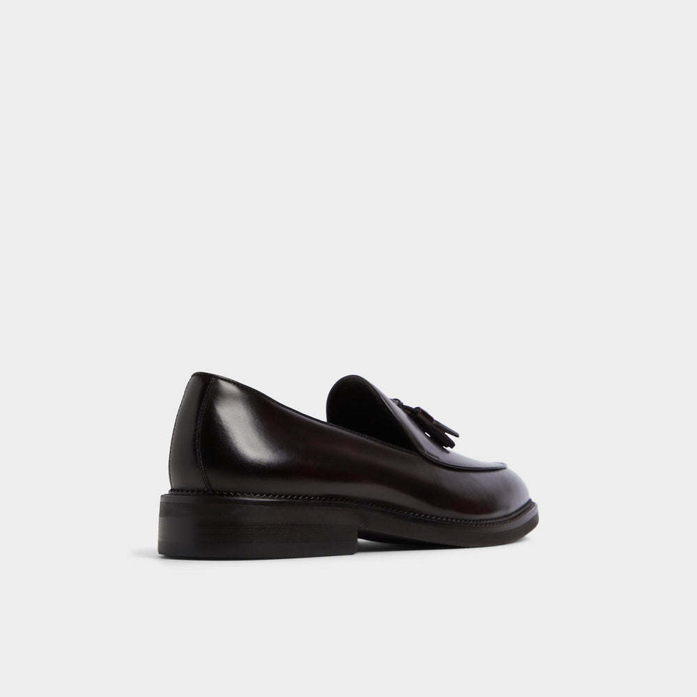 Portos Dark Brown Men's Dress Shoes - Loafer