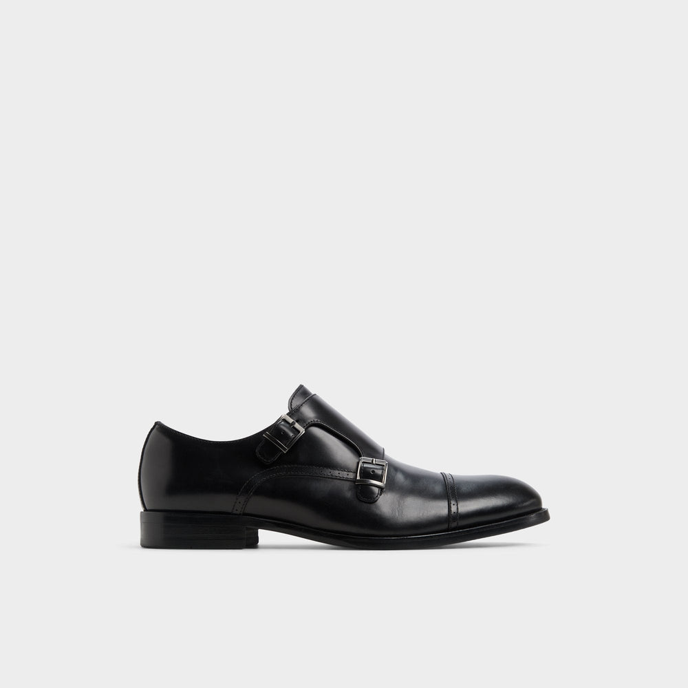 Zelasien in Black - Monkstrap loafer