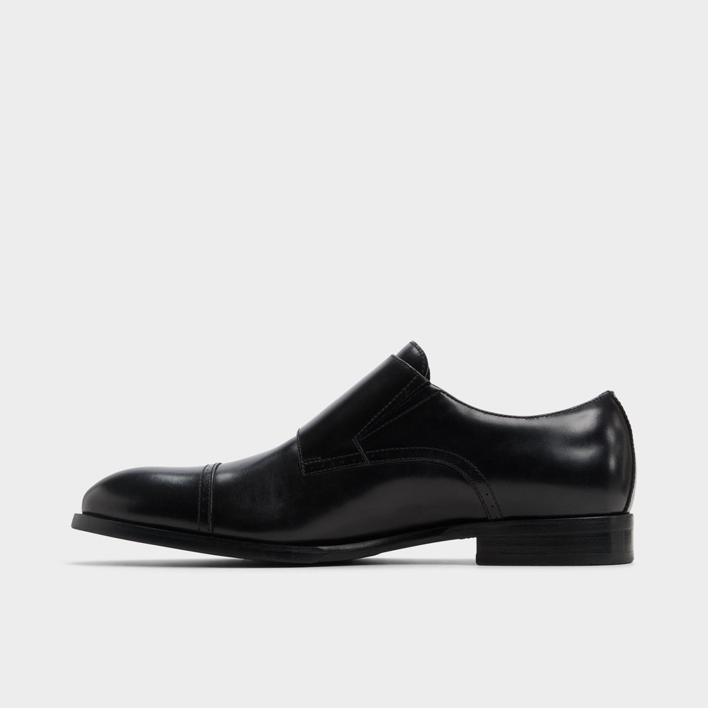 Zelasien in Black - Monkstrap loafer
