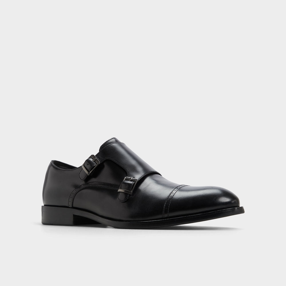 Zelasien in Black - Monkstrap loafer