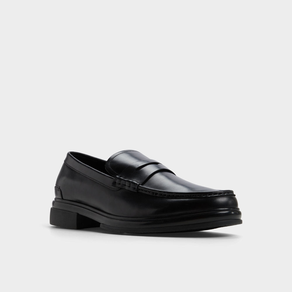 Tucker Black Men's Loafers & Slip-Ons - Loafer
