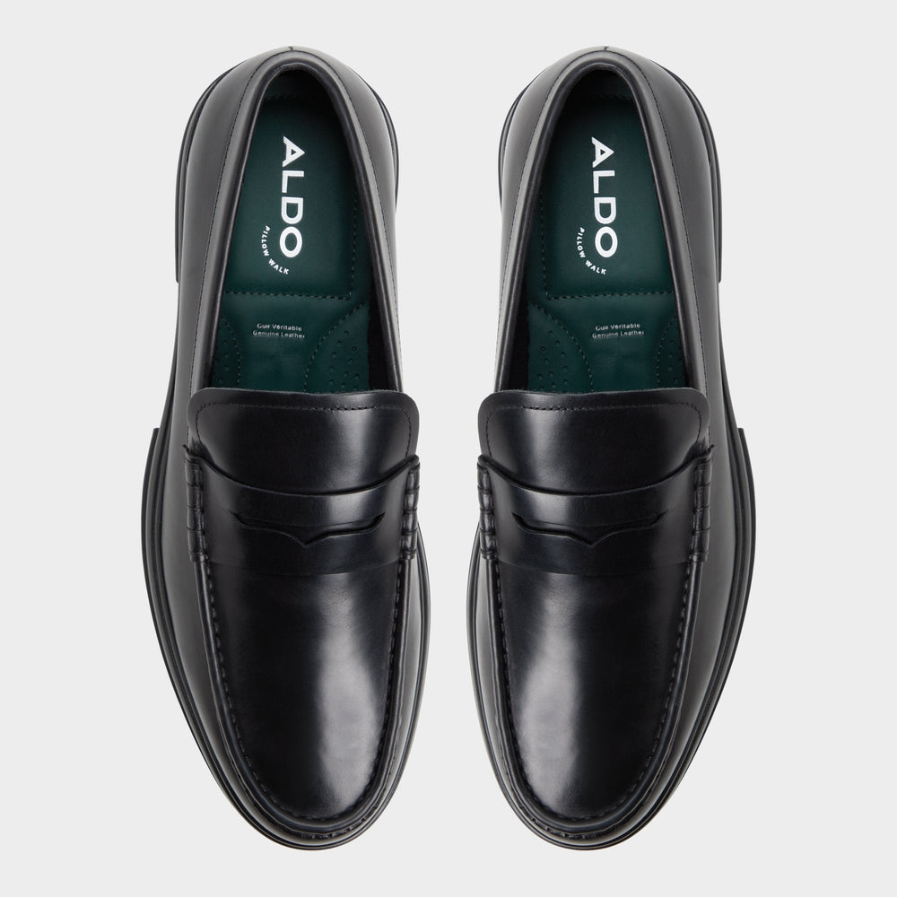 Tucker Black Men's Loafers & Slip-Ons - Loafer