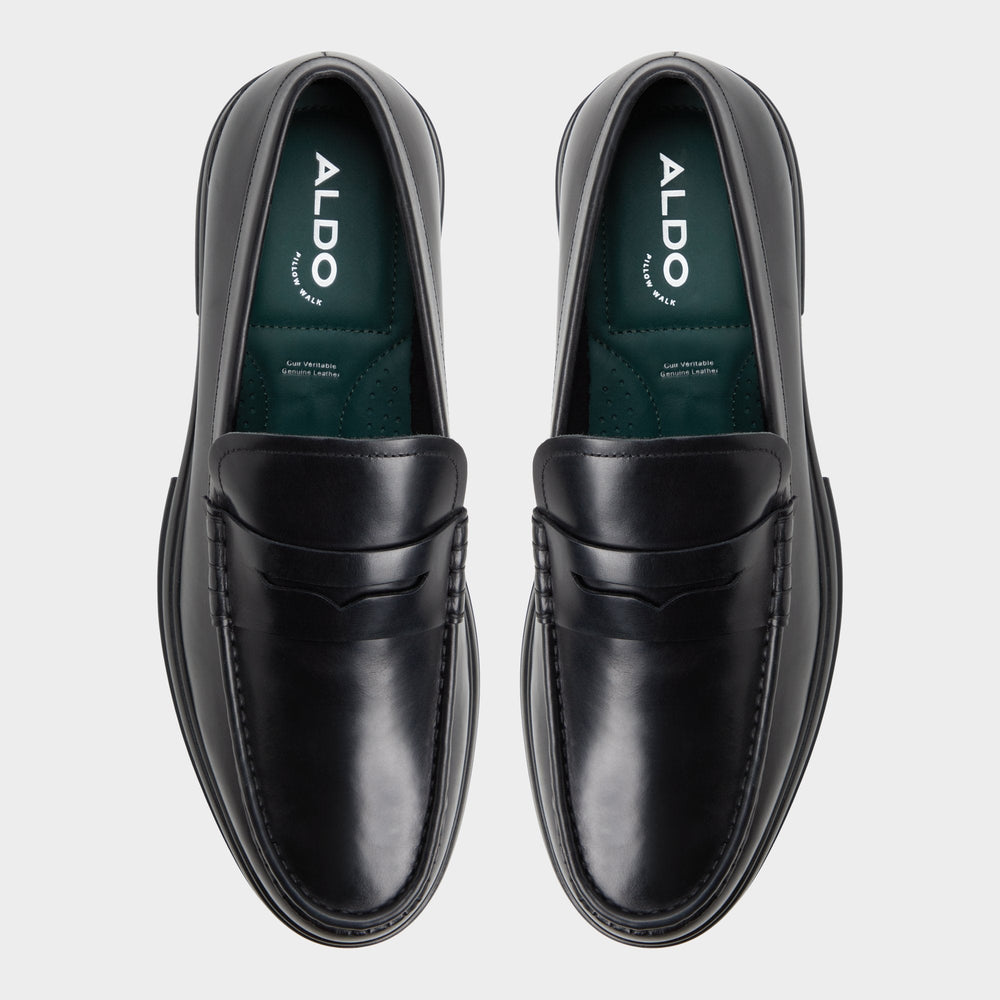 Tucker Black Men's Loafers & Slip-Ons - Loafer