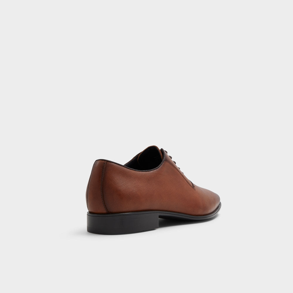 Biaggoo Cognac Men's Oxfords & Lace-ups - Oxford shoe
