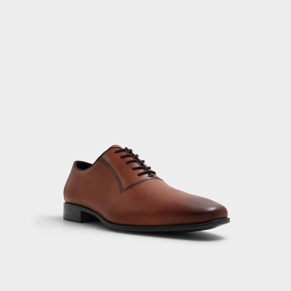 Biaggoo Cognac Men's Oxfords & Lace-ups - Oxford shoe