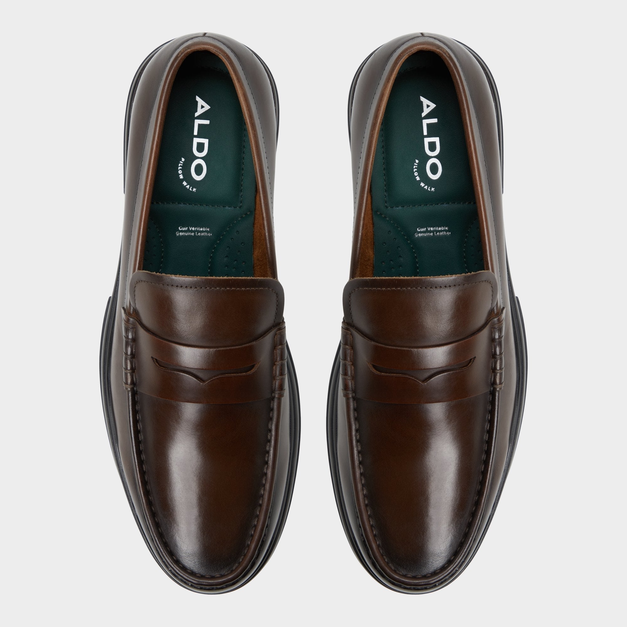 Tucker Other Brown Leather Smooth Men's Loafers & Slip-Ons - Loafer