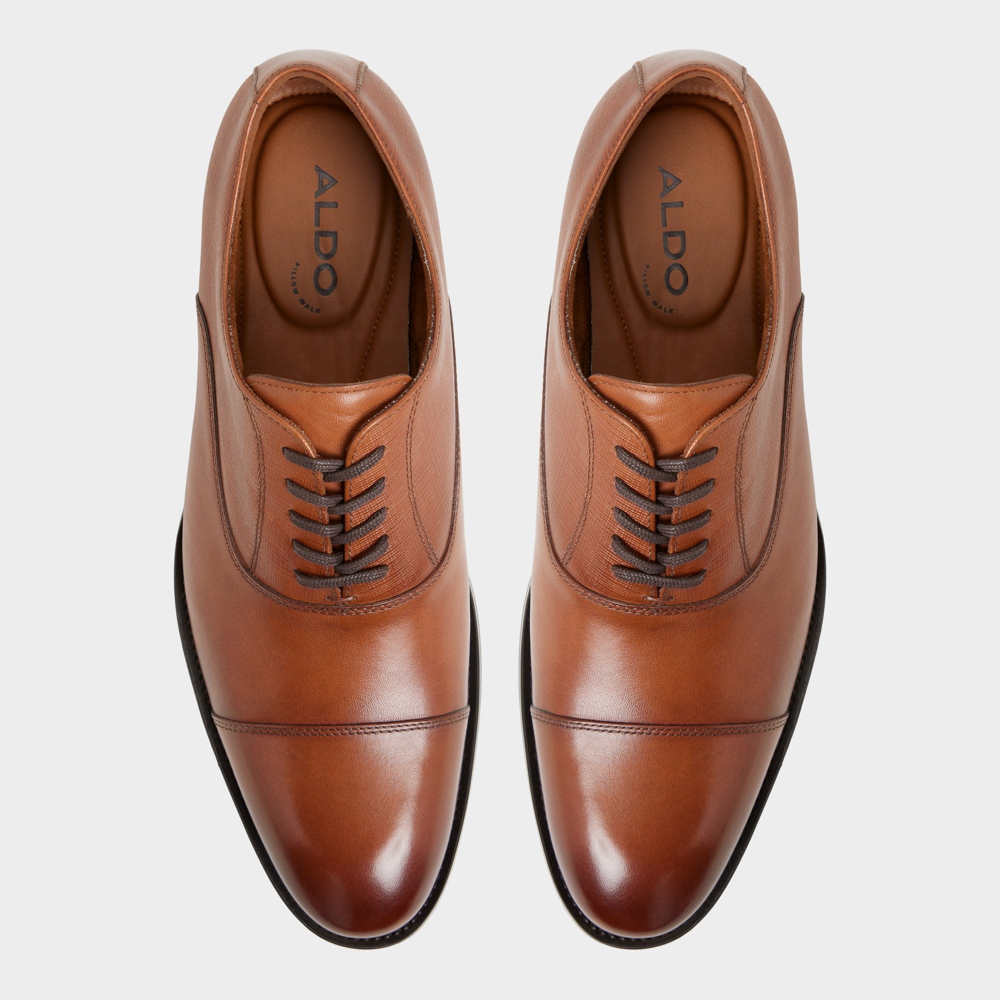 Reece in Cognac - Oxford shoe