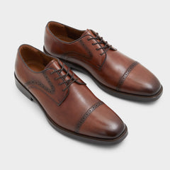 Bronko Cognac Men's Oxfords & Lace-ups - Derby shoe