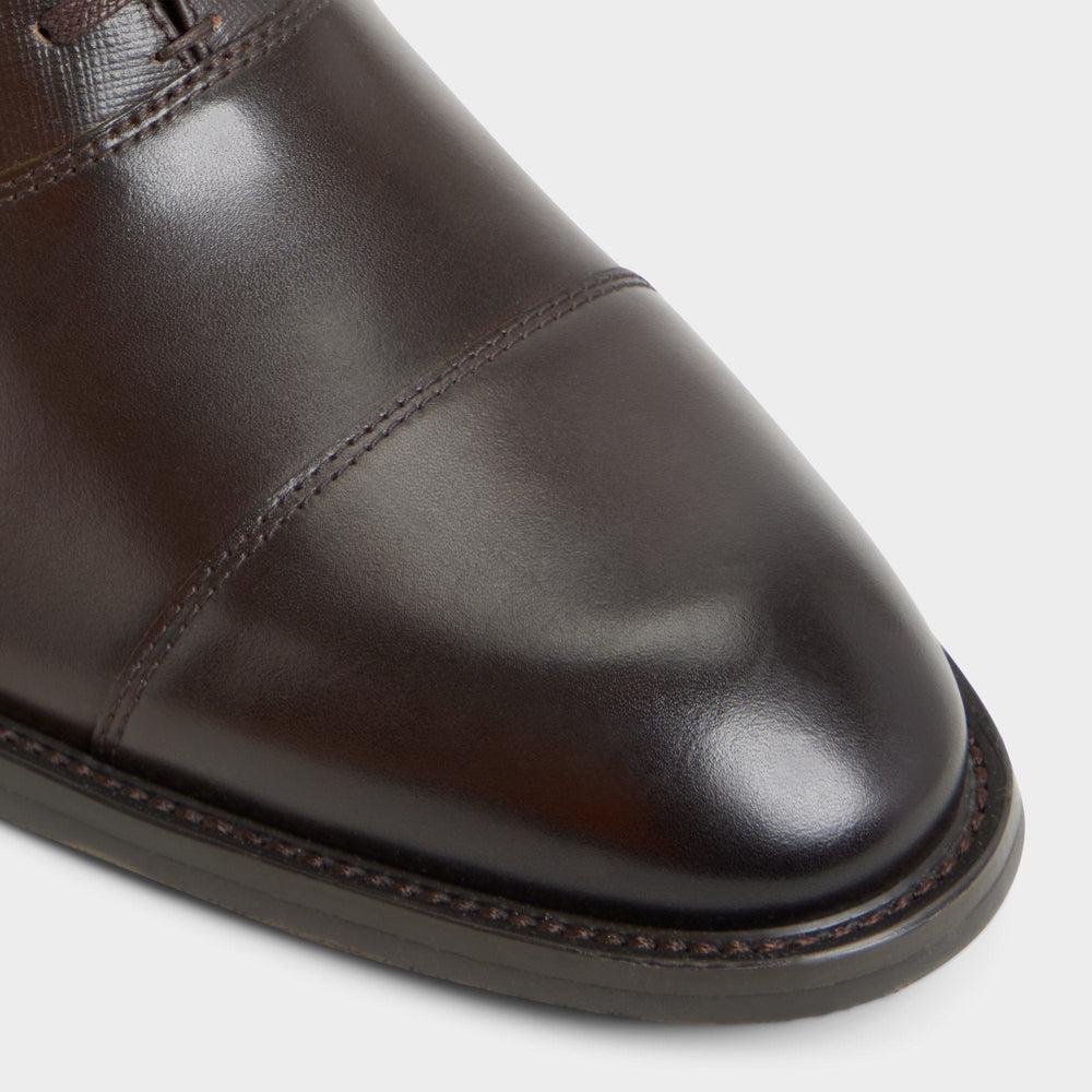Reece in Dark Brown - Oxford shoe