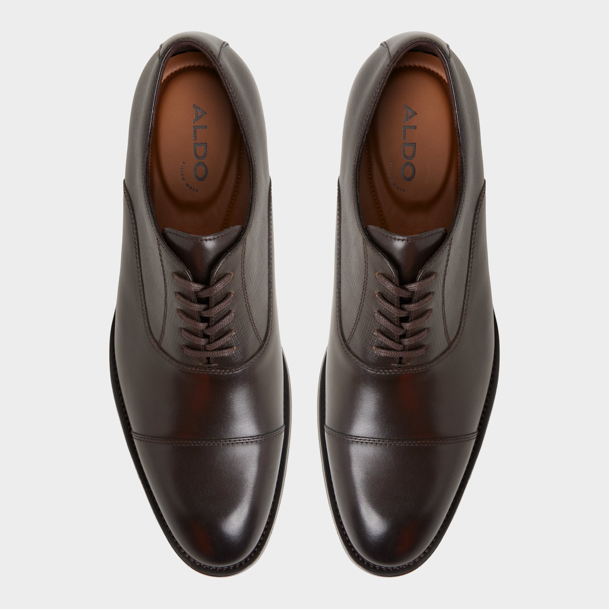 Reece in Dark Brown - Oxford shoe