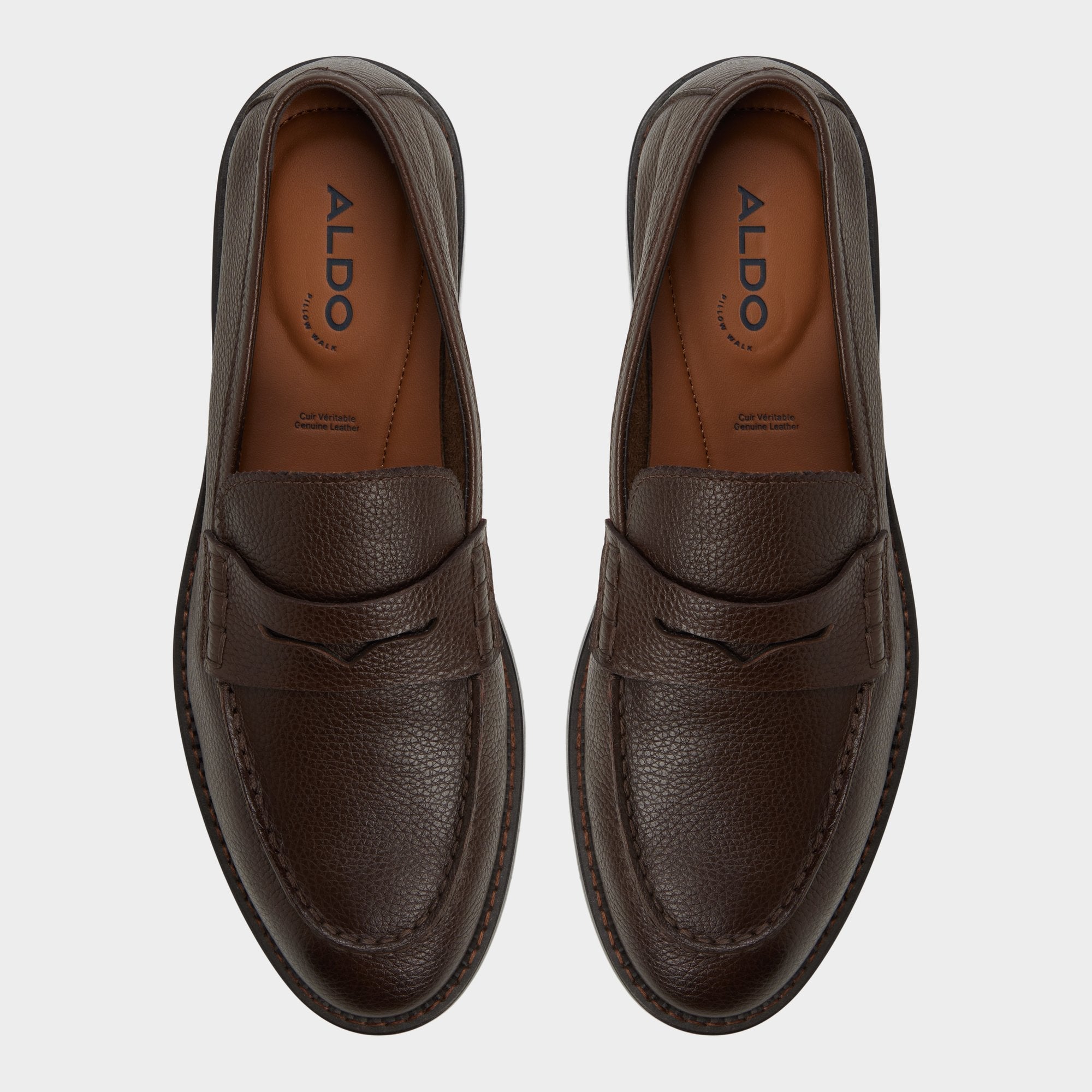 Melvillee in Dark Brown - Loafer