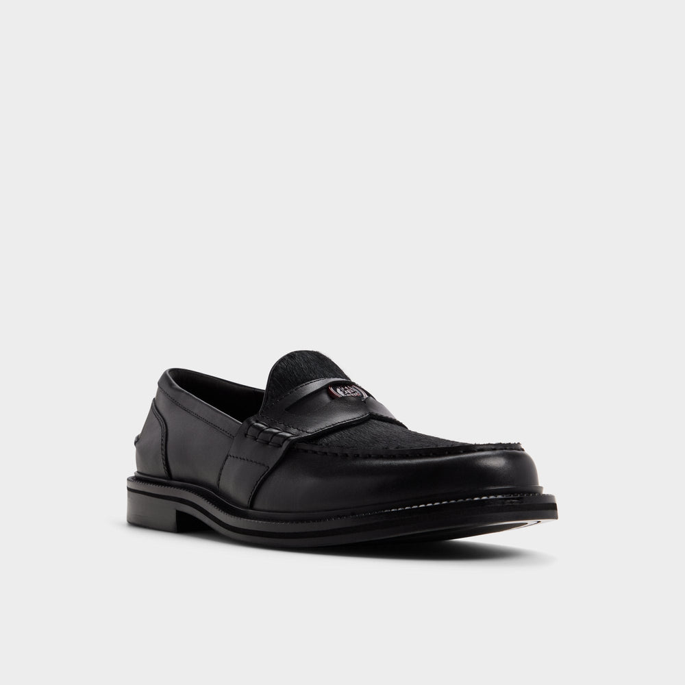Roll4Yourlife in Black White - Men's loafer