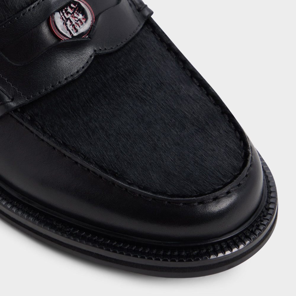 Roll4Yourlife in Black White - Men's loafer