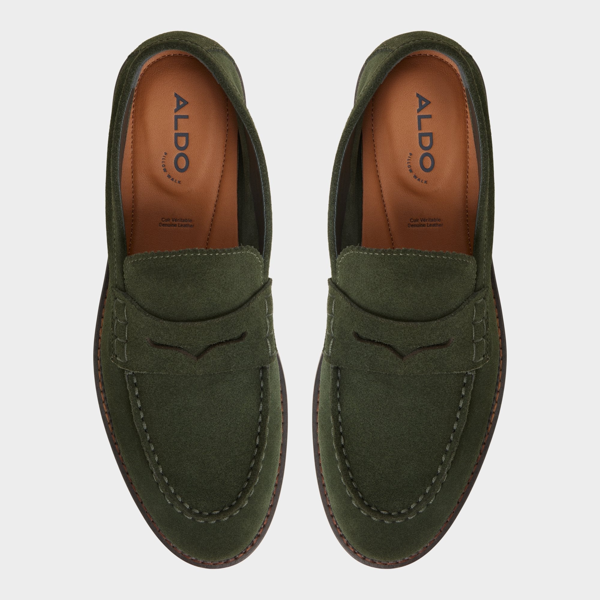 Melvillee in Pine Green - Loafer