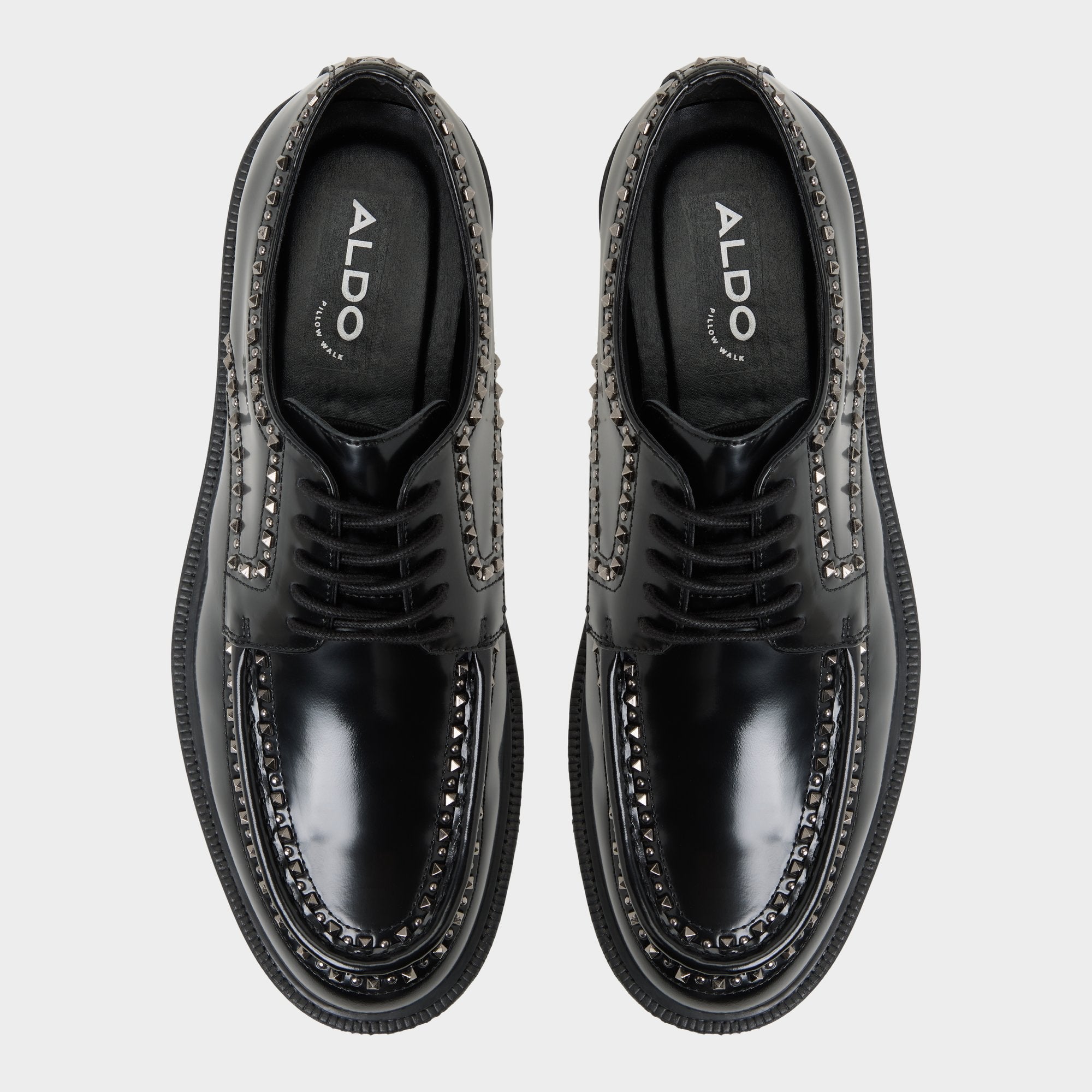 Frederiko Black Men's Oxfords & Lace-ups - Oxford shoe