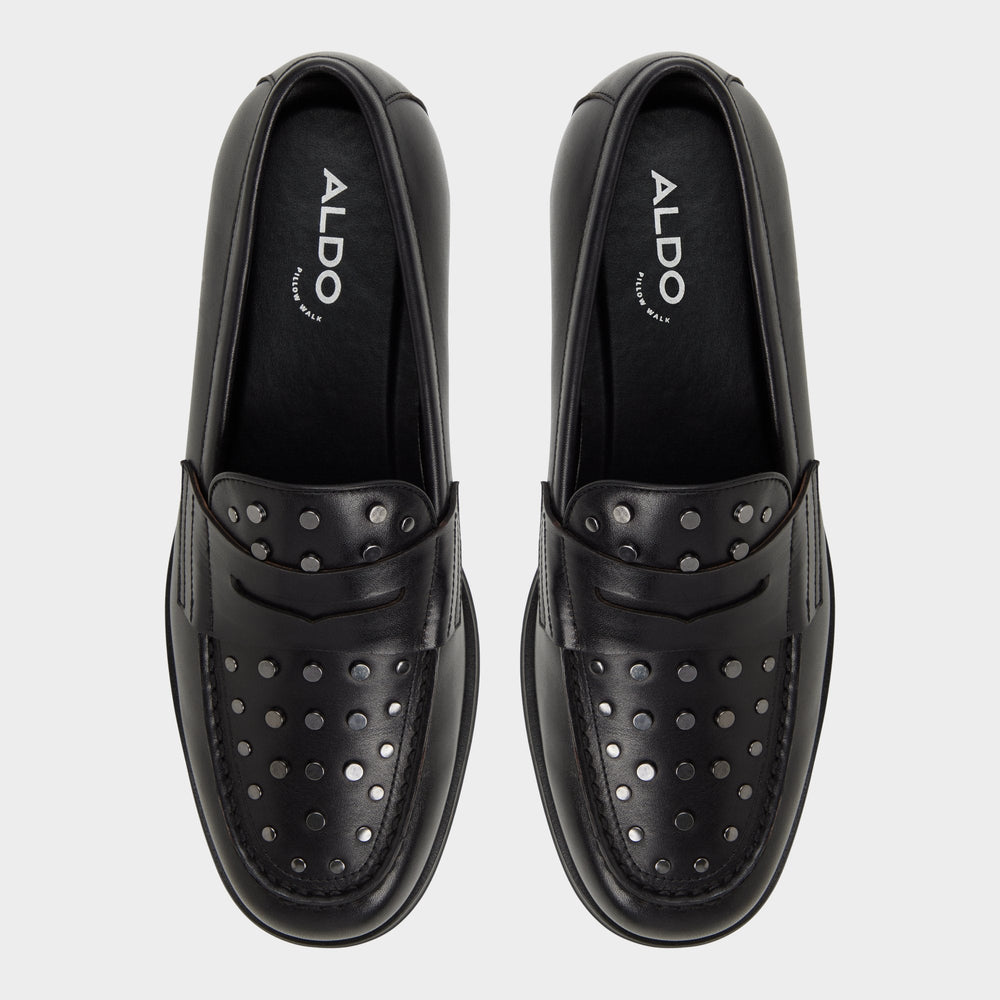 Keifer Black/Silver Multi Men's Dress Shoes - Loafer