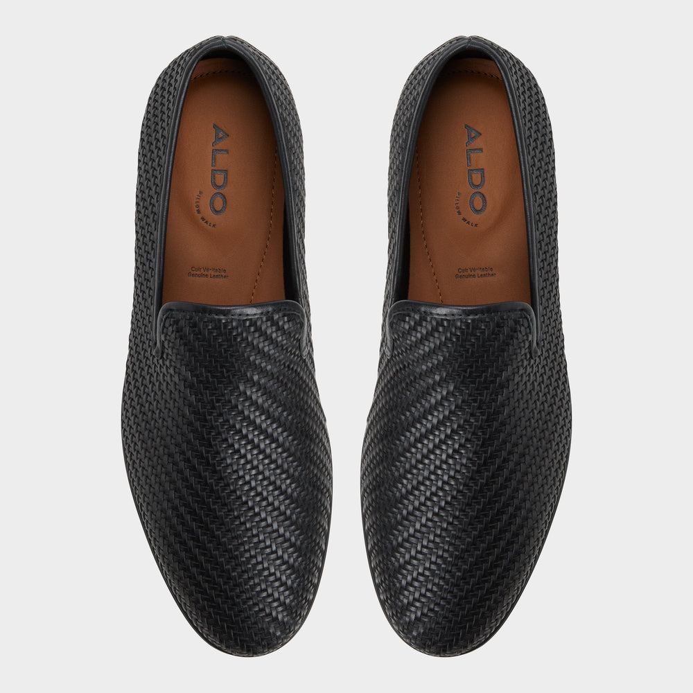 Rimini Black Men's Dress Shoes - Loafer