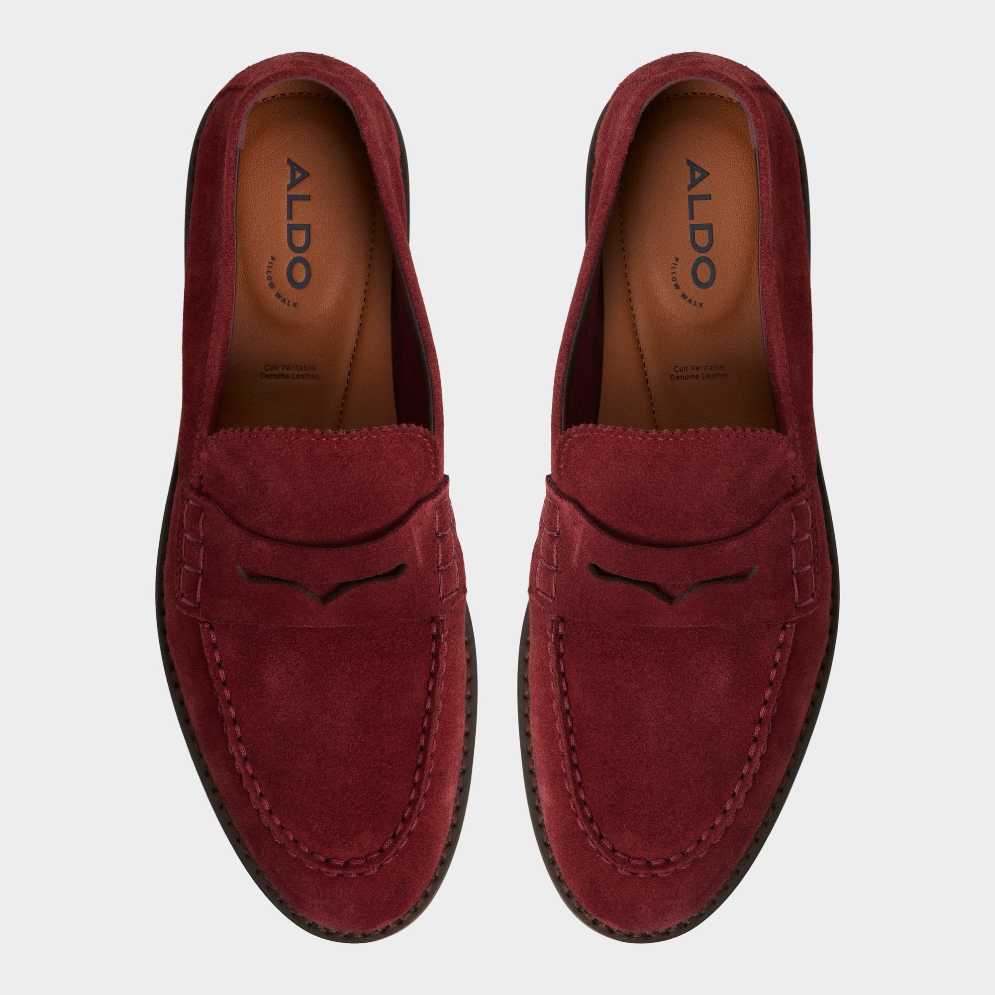Melvillee in Medium Red - Loafer