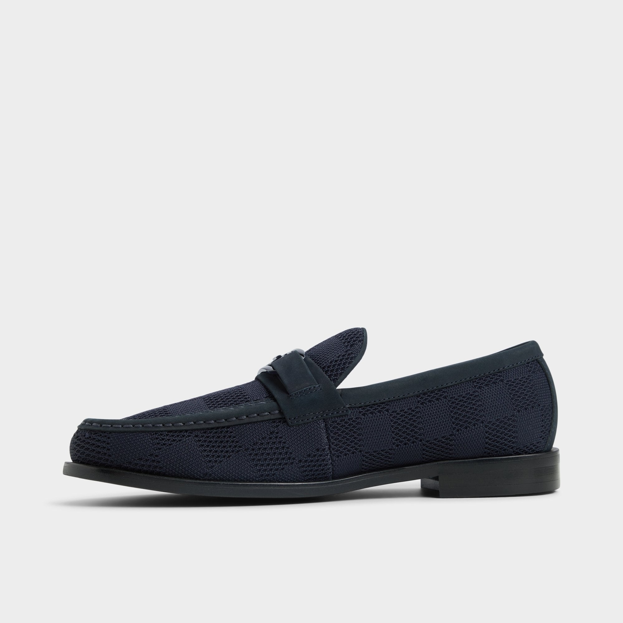 Hawley Navy Men's Dress Shoes - Loafer