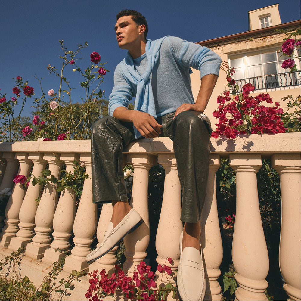 Speakeasy Ivory Men's Dress Shoes - Loafer