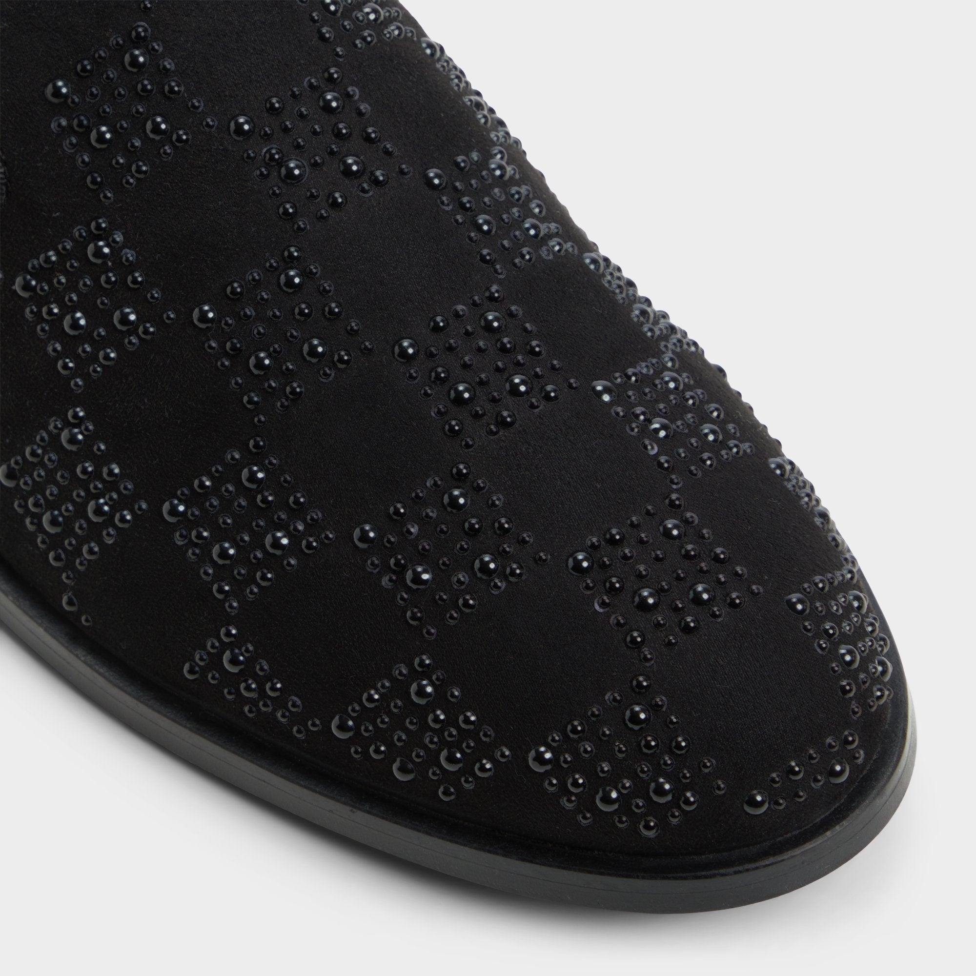 Casino Other Black Synthetic Textured Men's Dress Shoes - Loafer