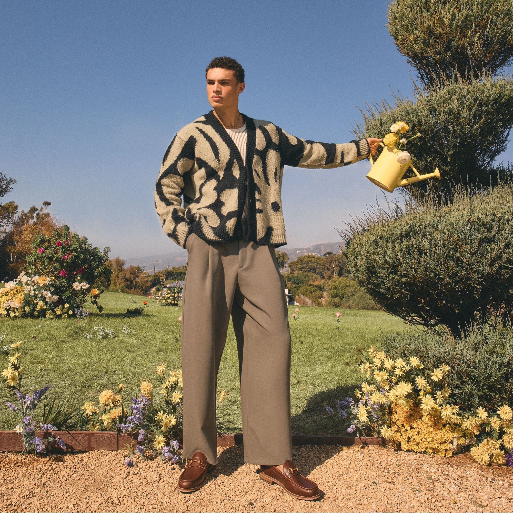 Wildwoodd Medium Brown Men's Dress Shoes - Loafer