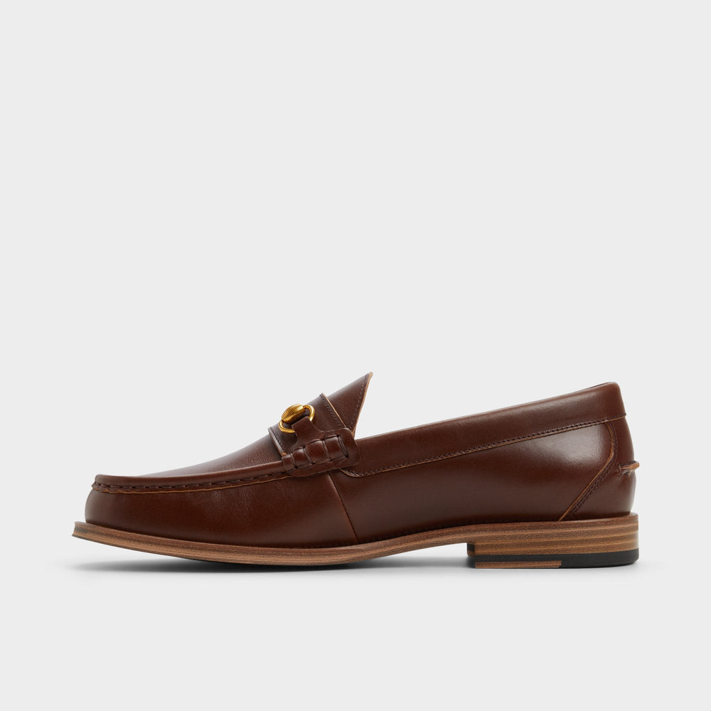 Wildwoodd Medium Brown Men's Dress Shoes - Loafer
