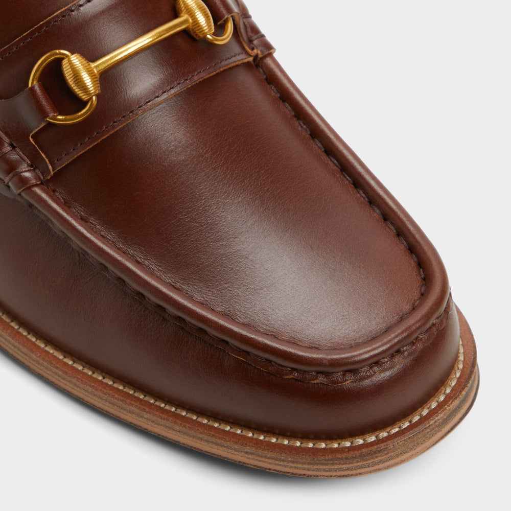 Wildwoodd Medium Brown Men's Dress Shoes - Loafer