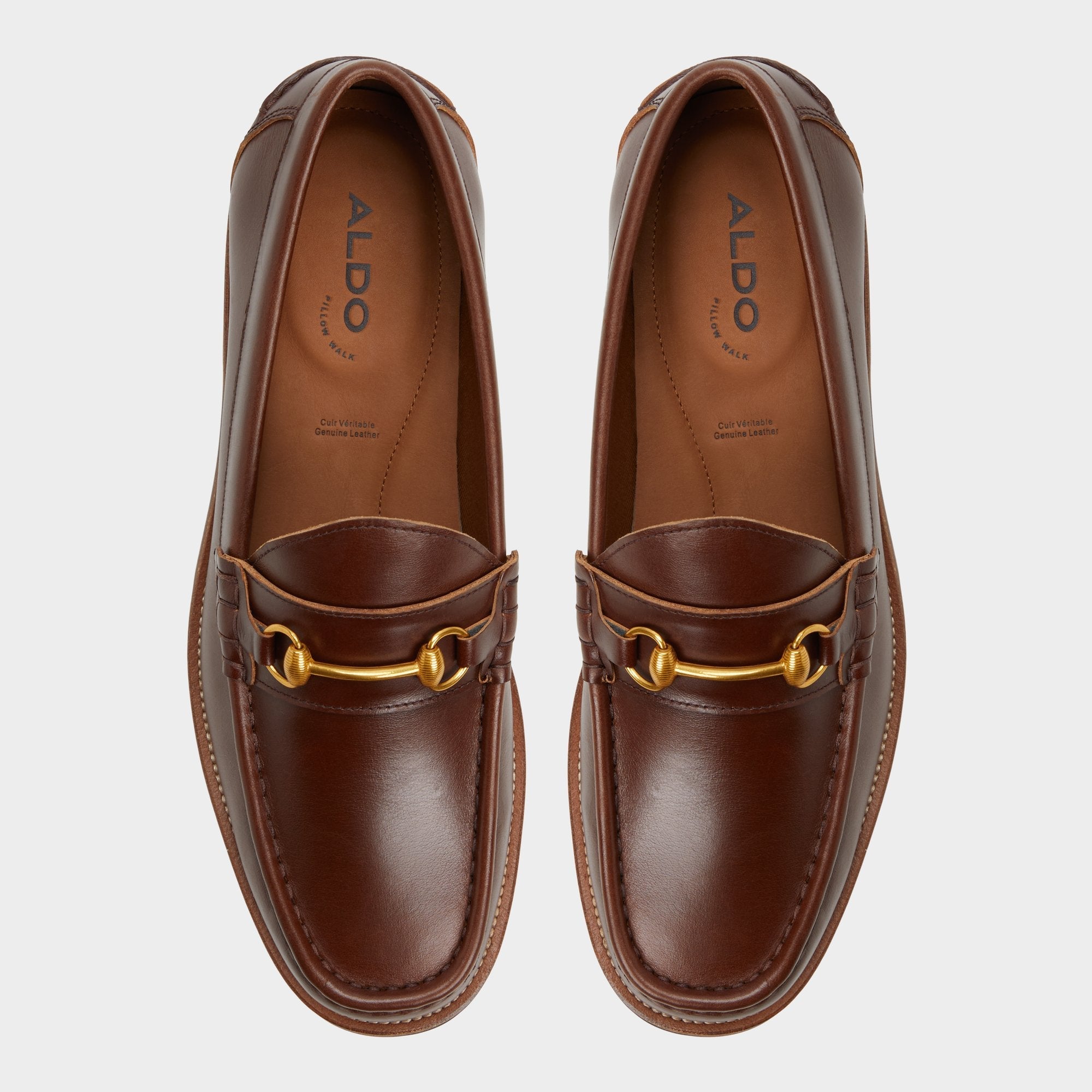 Wildwoodd Medium Brown Men's Dress Shoes - Loafer