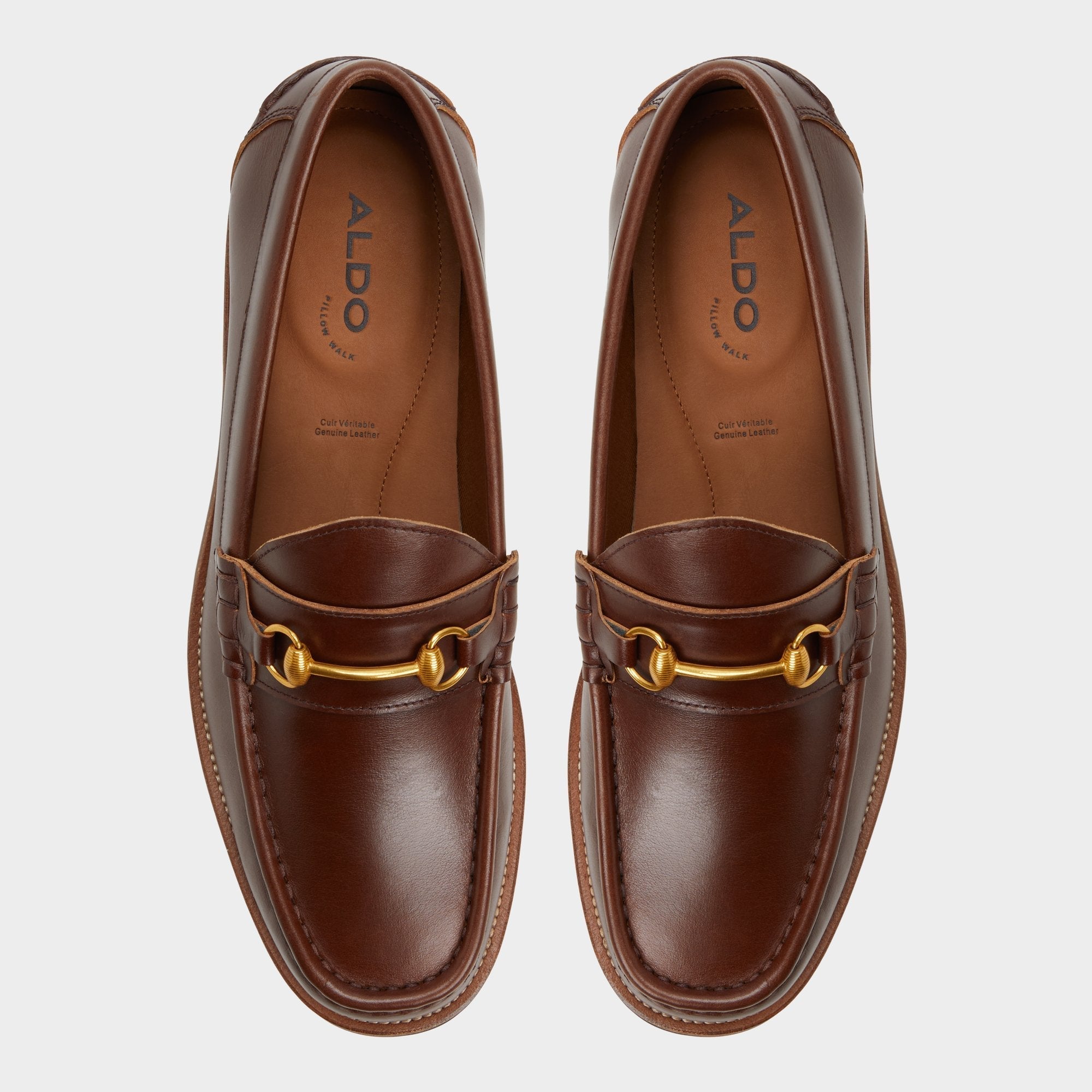 Wildwoodd Medium Brown Men's Dress Shoes - Loafer