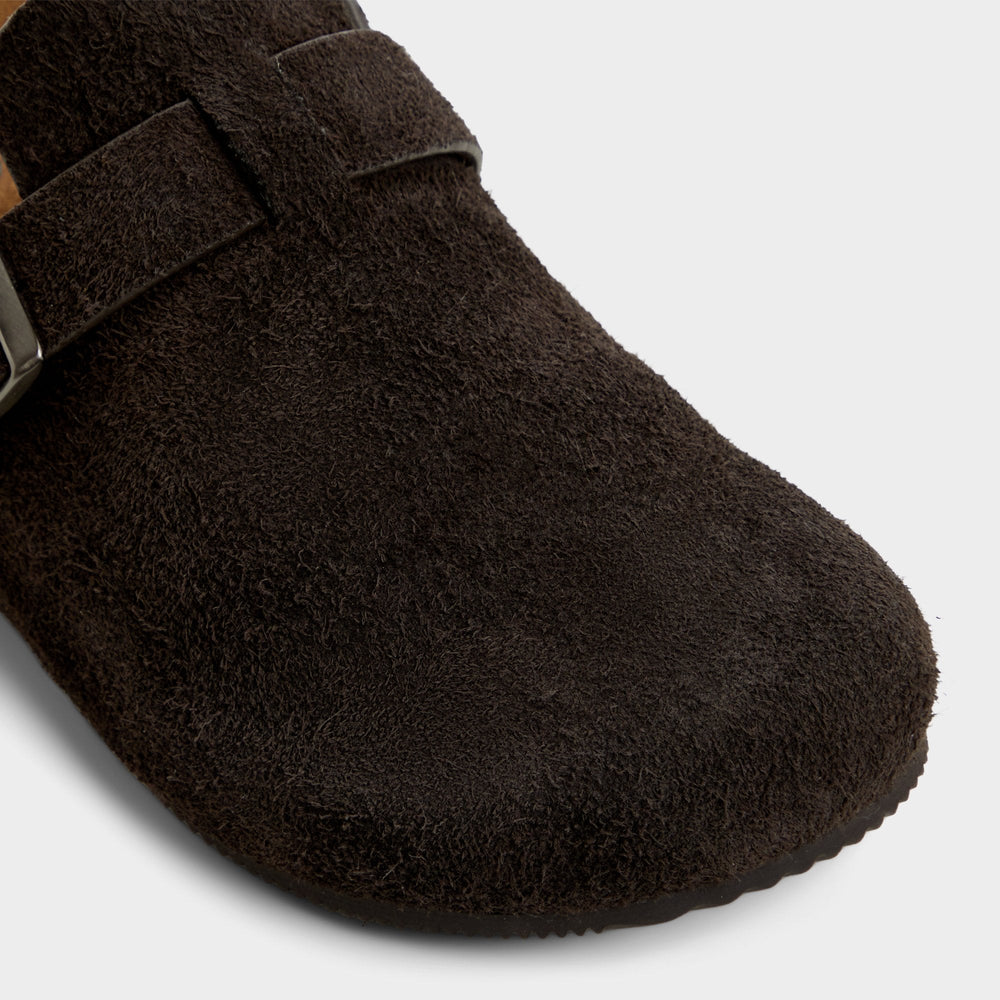 Spade Dark Brown Men's Loafers & Slip-Ons - Mule