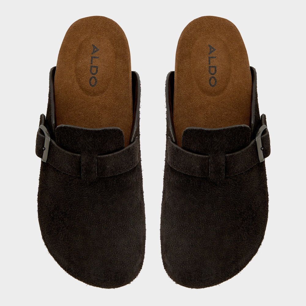 Spade Dark Brown Men's Loafers & Slip-Ons - Mule